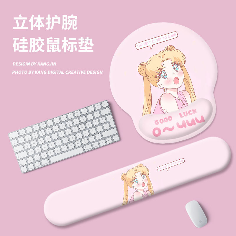 Wrist Rest Pad - SAILOR Moon Office Mouse Pad น่ารักการ์ตูน