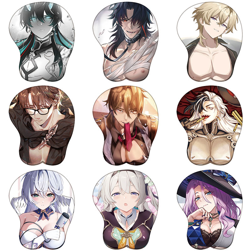 Wrist Rest Pad - Honkai Star Rail 3D สายรัดข้อมือ Mouse
