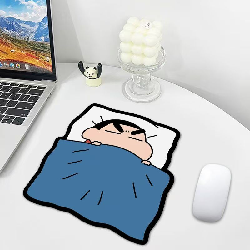 แผ่นรองเมาส์ลายการ์ตูน Crayon  - Home Office Setup บทวิจารณ์และราคา