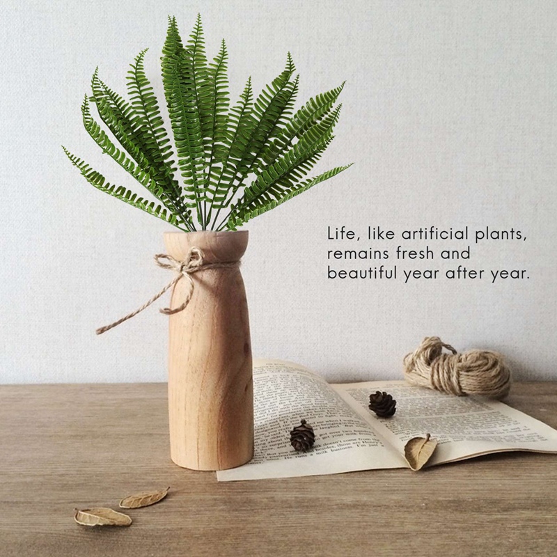 ต้นไม้ประดิษฐ์สีเขียว 7 กิ่ง ใ - Home Office With Plants บทวิจารณ์และราคา