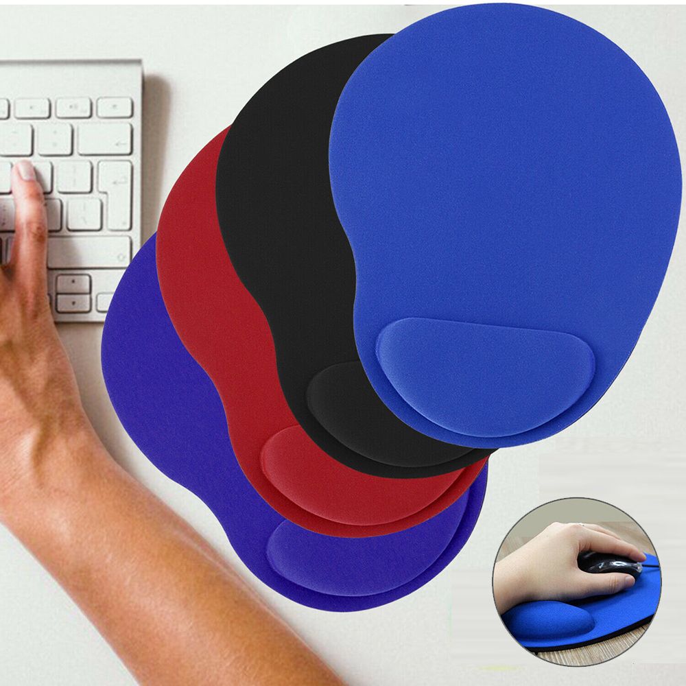 แผ่นรองเมาส์พร้อมที่รองข้อมือต - Wrist Rest Pad บทวิจารณ์และราคา