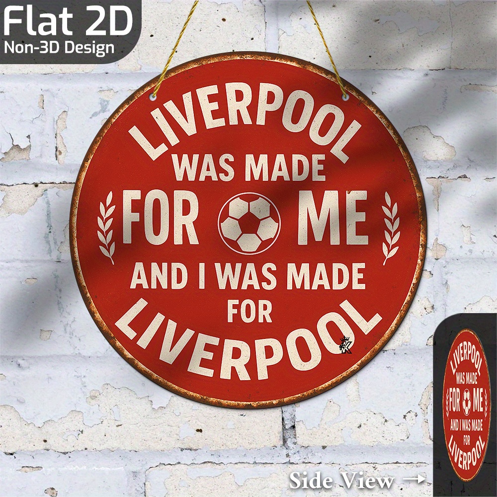 ป้ายโลหะ - ลิเวอร์พูล วอส เมด  - Home Office Liverpool บทวิจารณ์และราคา