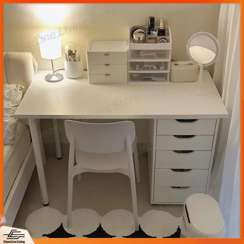 โต๊ะเครื่องแป้งแบบมินิมอลพร้อม - Desk Drawer Small บทวิจารณ์และราคา