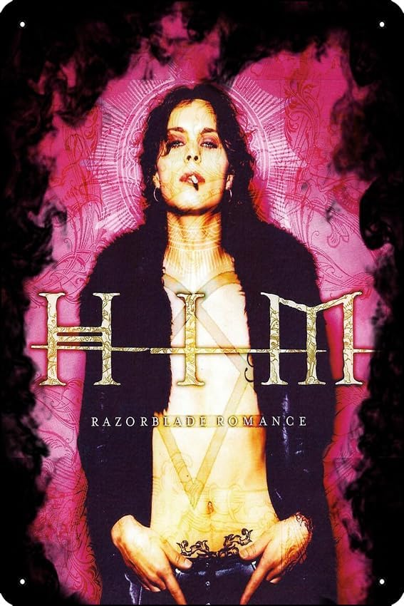 ป้ายโลหะลาย Him Band Tee Razor - Home Office Romance บทวิจารณ์และราคา