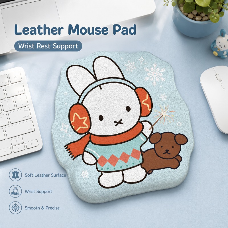 แผ่นรองเมาส์หนังลายมิฟฟี่พร้อม - Wrist Rest Pad บทวิจารณ์และราคา