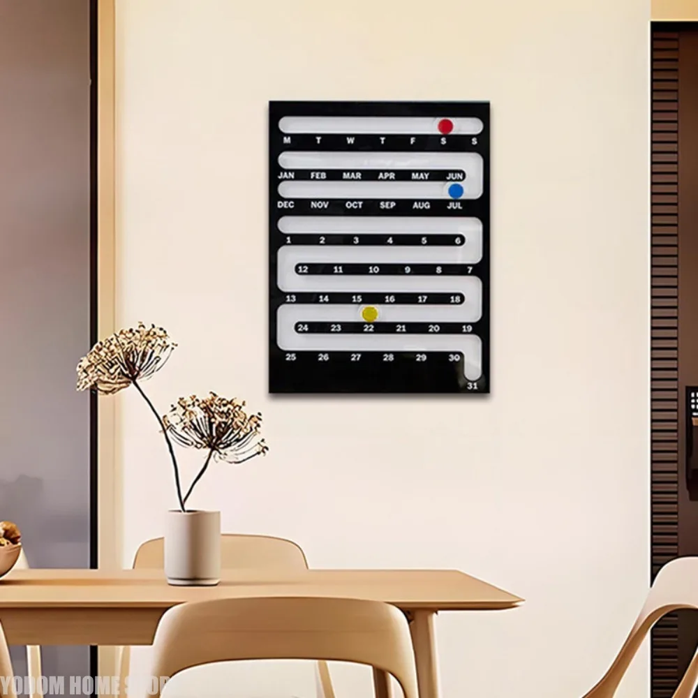 ปฏิทินอะคริลิกนอร์ดิกแบบถาวร - - Home Office Gadgets บทวิจารณ์และราคา