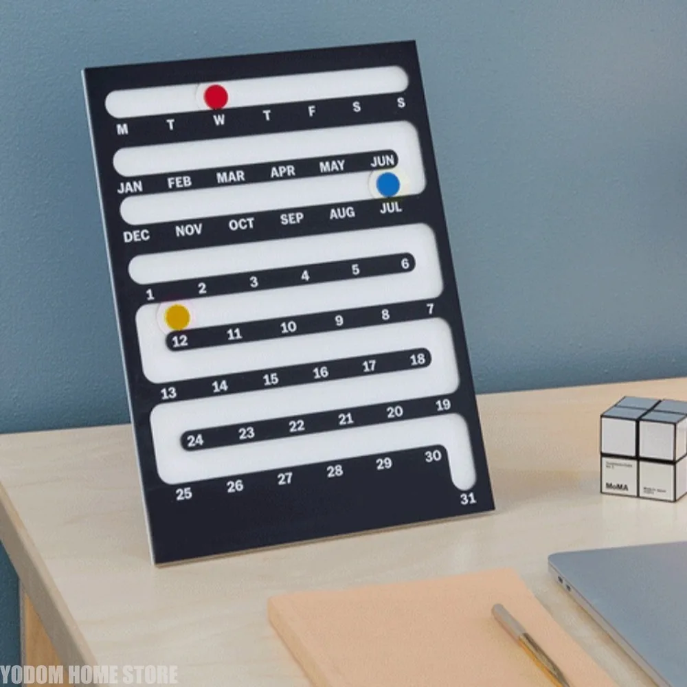 ปฏิทินอะคริลิกนอร์ดิกแบบถาวร - - Home Office Gadgets บทวิจารณ์และราคา