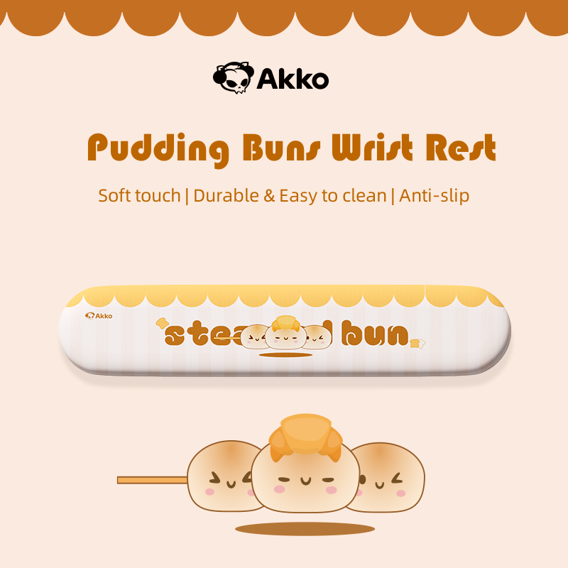 แผ่นรองข้อมือคีย์บอร์ด Akko Pu - Wrist Rest Pad บทวิจารณ์และราคา