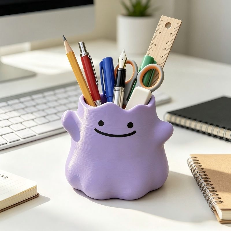 ที่ใส่ปากกาลายการ์ตูน อุปกรณ์จ - Home Office Setup บทวิจารณ์และราคา