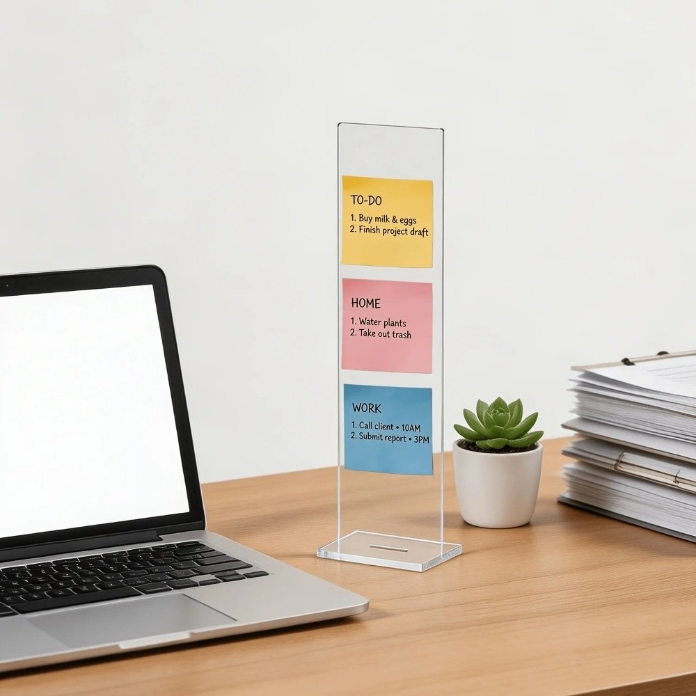 กระดานข้อความอะคริลิกทนทาน ที่ - Home Office Setup บทวิจารณ์และราคา