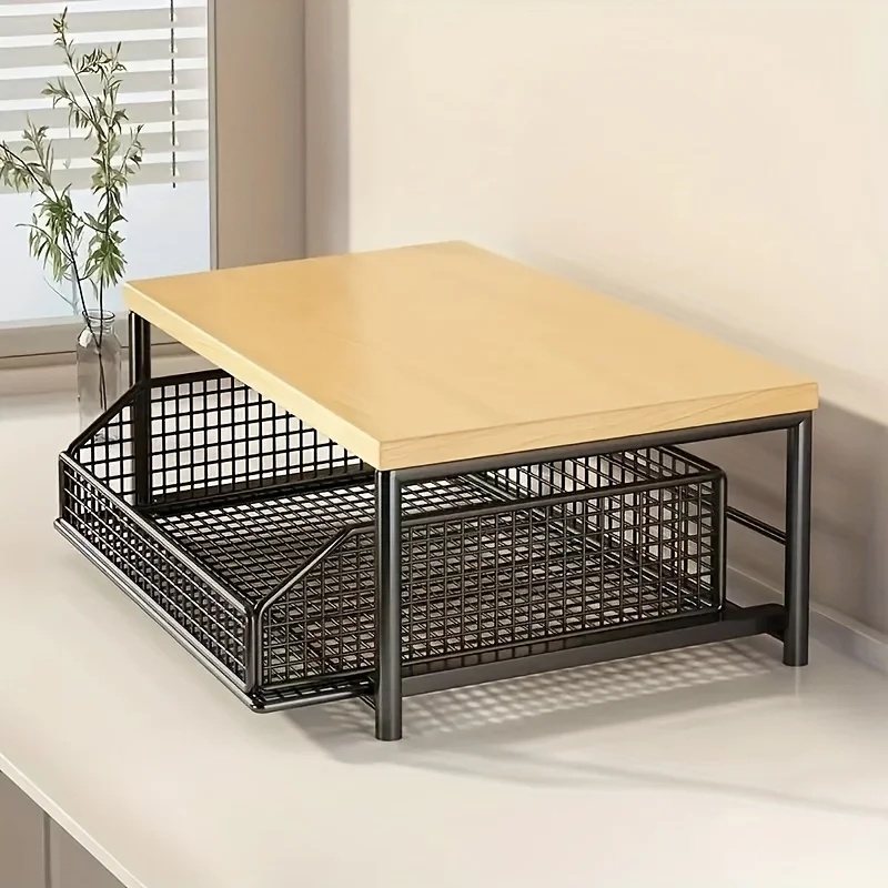 ชั้นวางไมโครเวฟแนวตั้งพร้อมลิ้ - Desk Drawer Small บทวิจารณ์และราคา