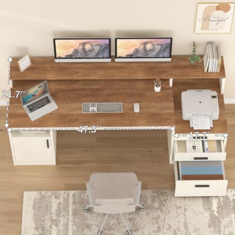 โต๊ะคอมพิวเตอร์ขนาด 65 นิ้ว พร - Home Office 365 บทวิจารณ์และราคา
