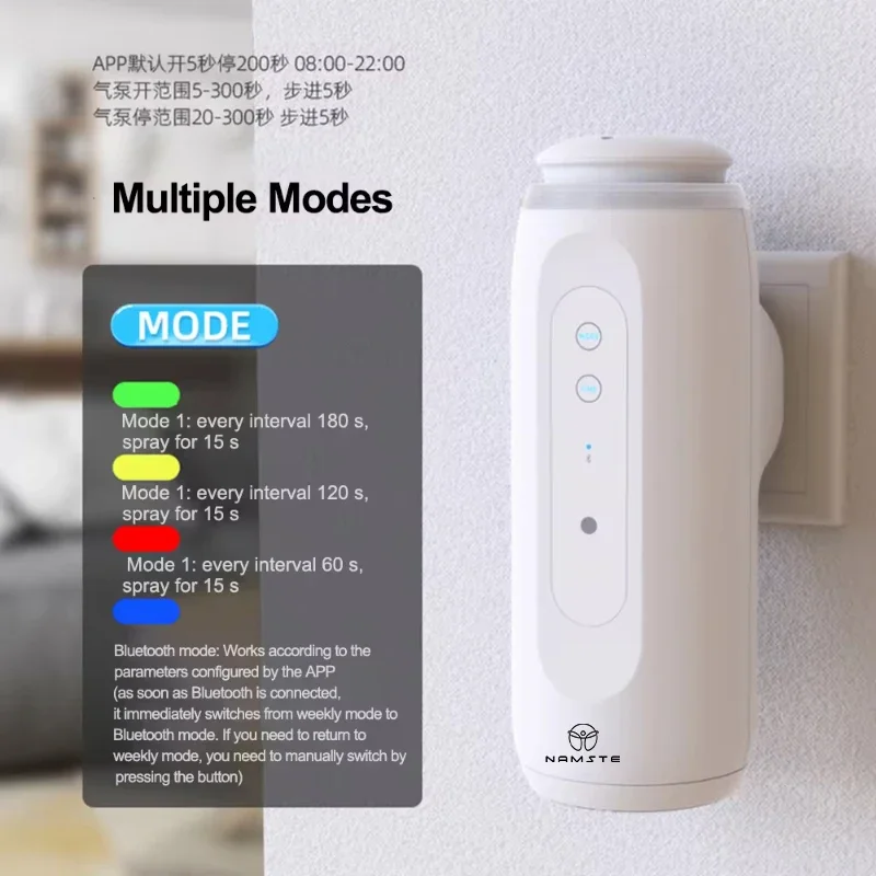 NAMASTE แบบพกพาสมาร์ท Diffuser - Home Office Gadgets บทวิจารณ์และราคา
