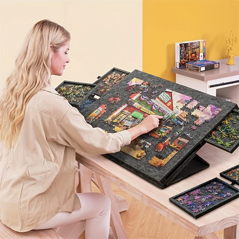 โต๊ะจิ๊กซอว์ 6 ลิ้นชัก 1500 ชิ - Desk Drawer Small บทวิจารณ์และราคา