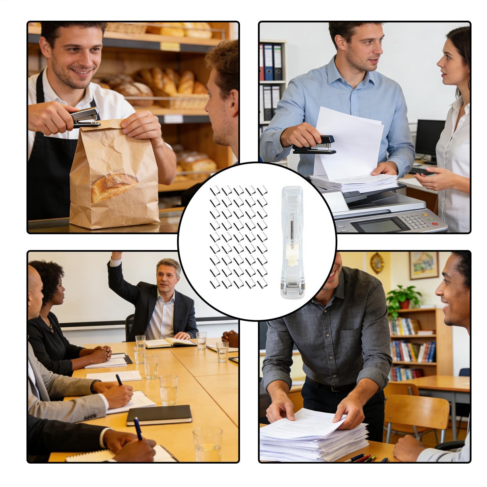 เครื่องเย็บกระดาษแบบพกพาพร้อมท - Home Office Travel Document บทวิจารณ์และราคา
