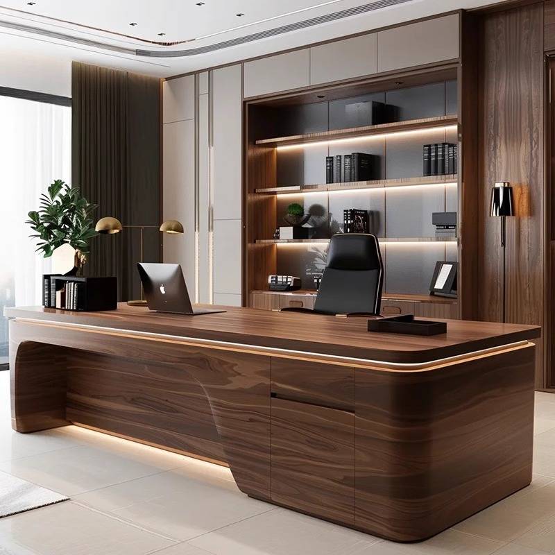 โต๊ะทำงานผู้บริหารสีน้ำตาลไม้  - Desk Drawer Small บทวิจารณ์และราคา