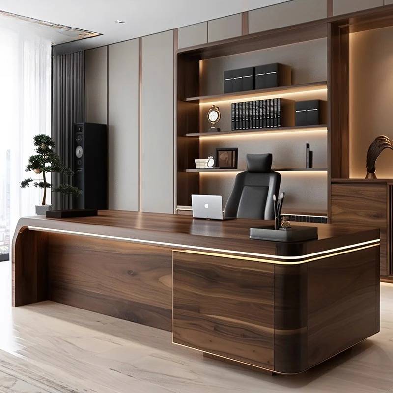โต๊ะทำงานผู้บริหารสีน้ำตาลไม้  - Desk Drawer Small บทวิจารณ์และราคา