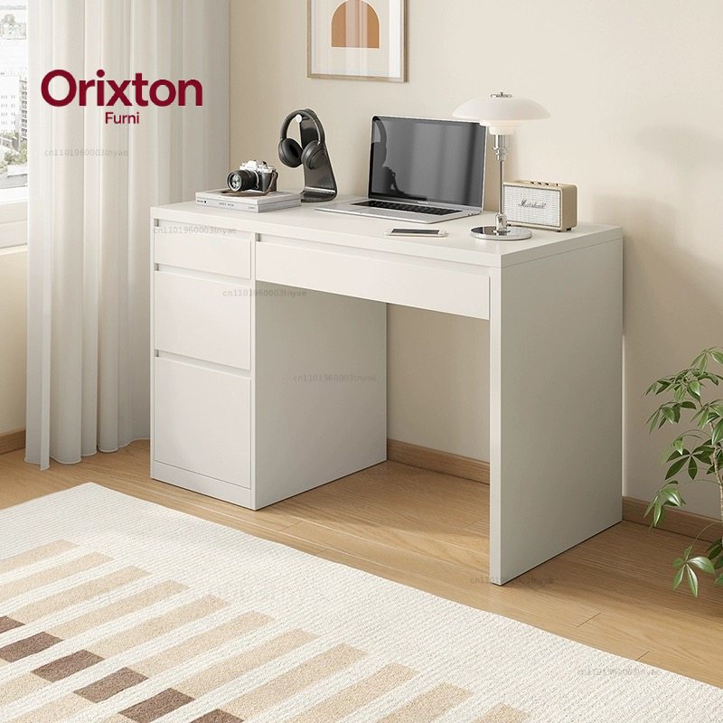 โต๊ะทำงานสีขาว โต๊ะทำงานไม้ โต - Desk Drawer Small บทวิจารณ์และราคา