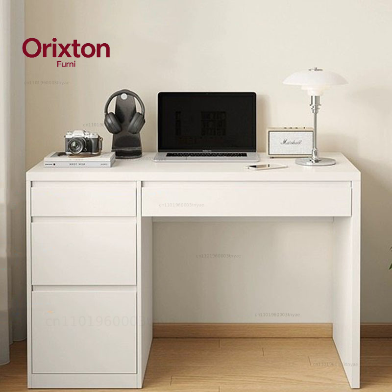 โต๊ะทำงานสีขาว โต๊ะทำงานไม้ โต - Desk Drawer Small บทวิจารณ์และราคา