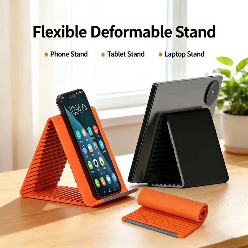 ที่วางโทรศัพท์ซิลิโคนแบบพับได้ - Home Office Setup บทวิจารณ์และราคา