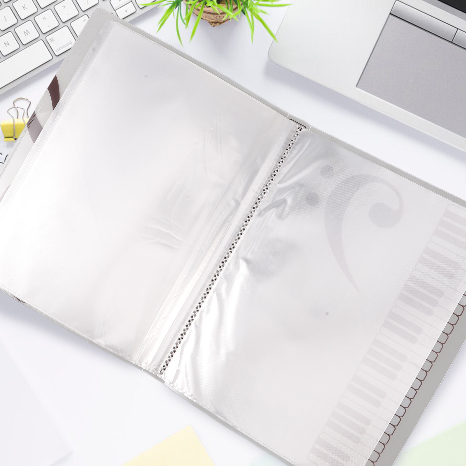 แฟ้มเก็บโน้ตเพลงขนาด A4 น้ำหนั - Home Office Travel Document บทวิจารณ์และราคา