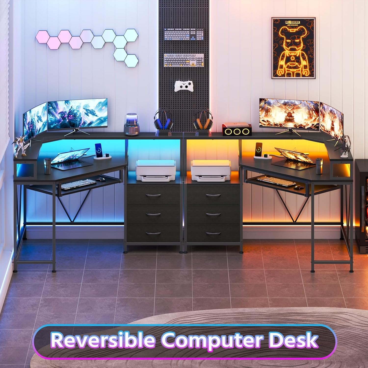 โต๊ะเข้ามุมขนาด 47 นิ้ว พร้อมล - Desk Drawer Small บทวิจารณ์และราคา