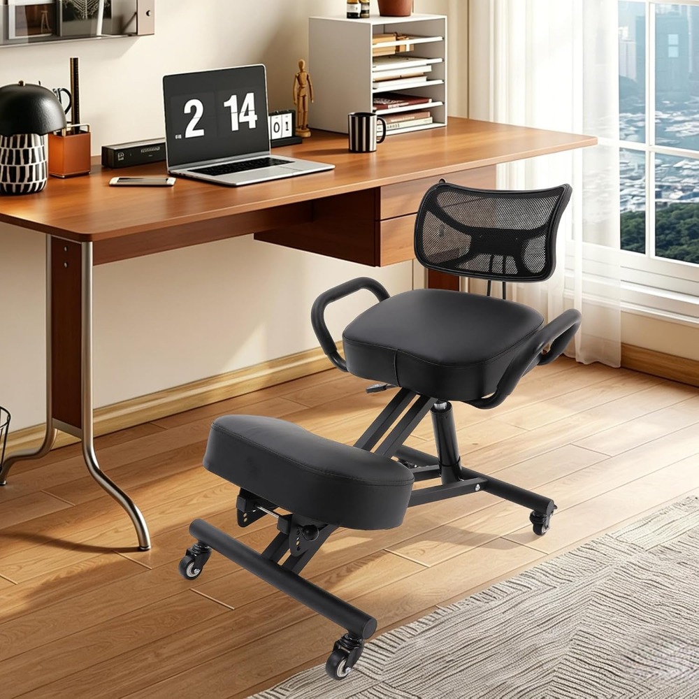 เก้าอี้คุกเข่าตามหลักสรีรศาสตร - Home Office Or บทวิจารณ์และราคา