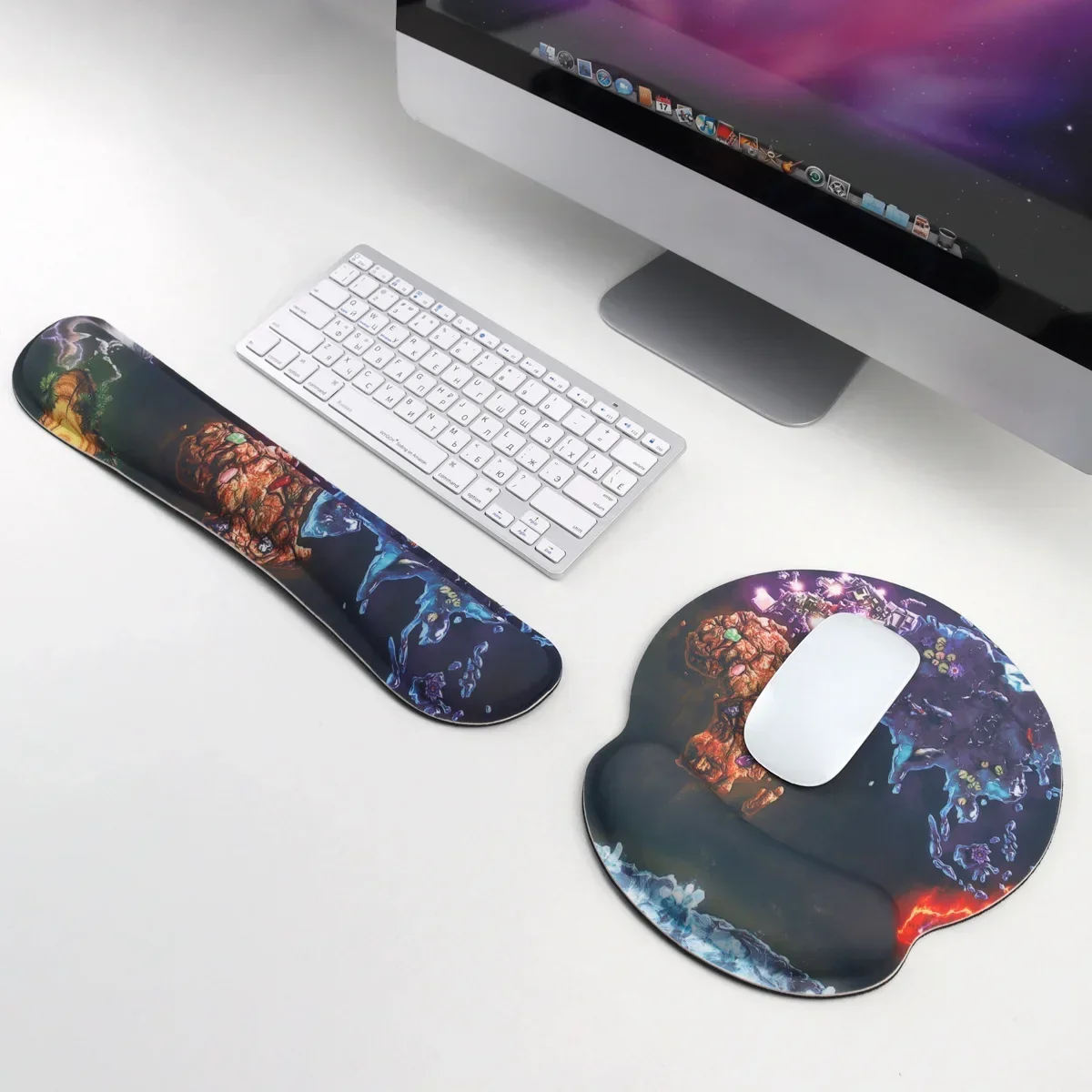 แผ่นรองเมาส์กันลื่นขนาดพกพาฐาน - Wrist Rest Pad บทวิจารณ์และราคา