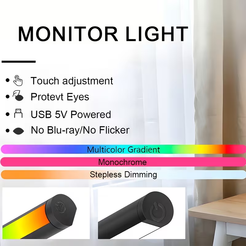 ไฟ LED สำหรับแขวนหน้าจอคอมพิวเ - Home Office Gadgets บทวิจารณ์และราคา