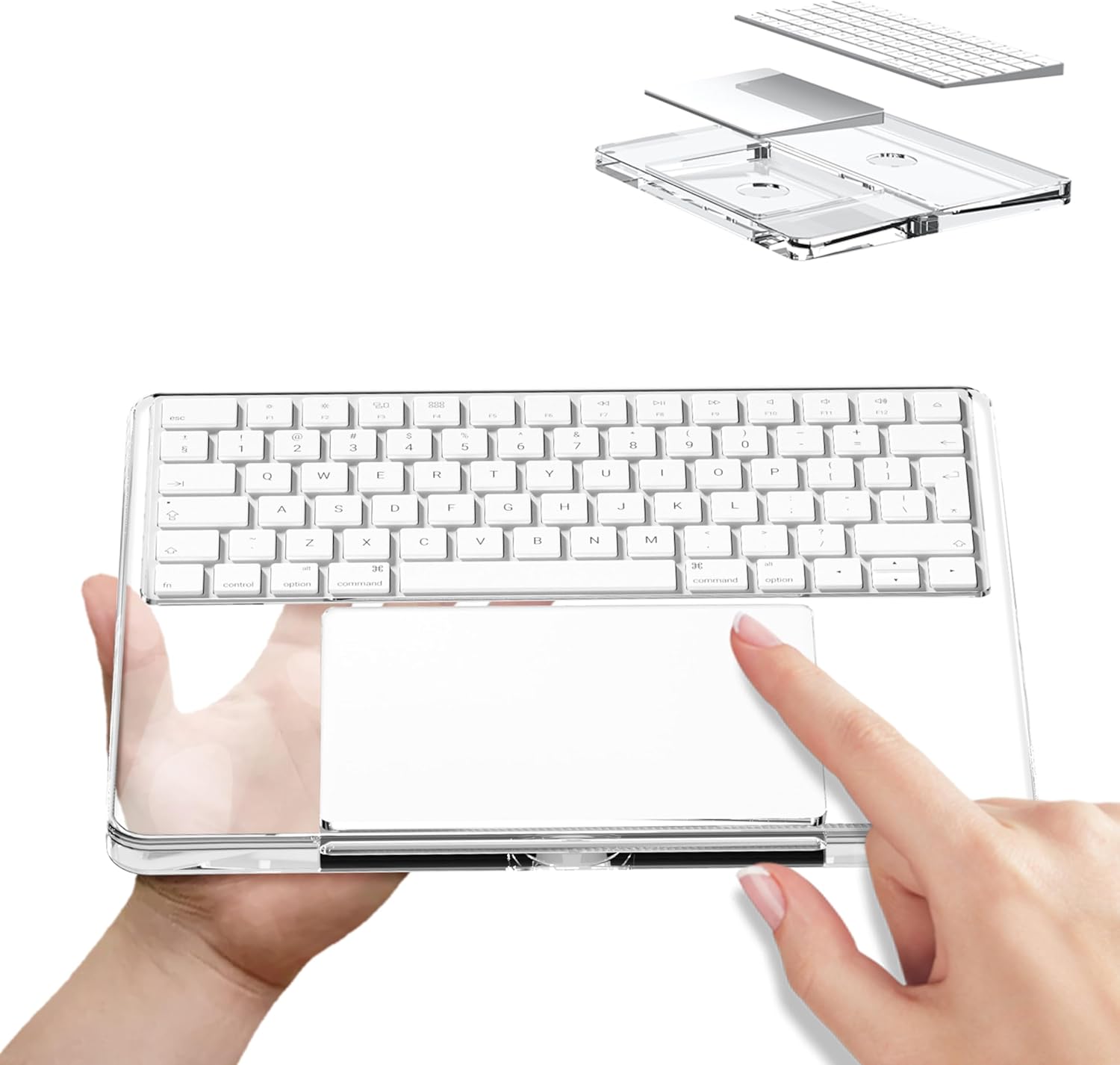 แท่นวางคีย์บอร์ดอะคริลิกใสและถ - Wrist Rest Pad บทวิจารณ์และราคา