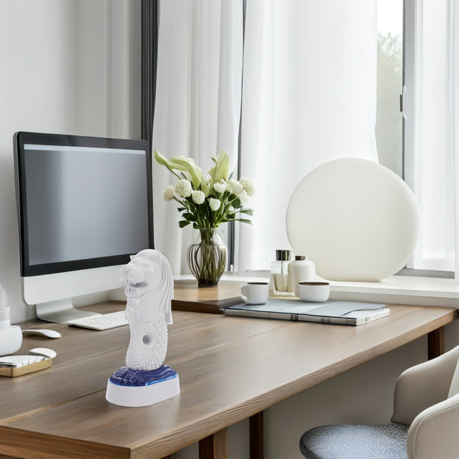 รูปปั้นมังกรสิงคโปร์สำหรับตกแต - Home Office Singapore บทวิจารณ์และราคา