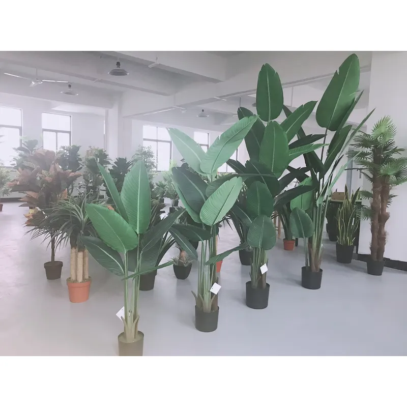 ต้นกล้วยปลอมสำหรับตกแต่งภายในบ - Home Office With Plants บทวิจารณ์และราคา